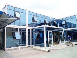 住人集裝箱活動房具有拆裝方便的功能